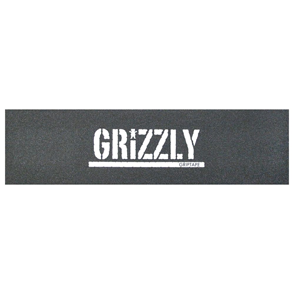 GRIZZLY DECKTAPE グリズリー デッキテープ STAMP LOGO WHITE 