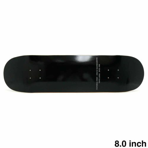 CALIFORNIA STREET DECK カリフォルニアストリート デッキ TEAM SIMPLE BLACK 8.0
