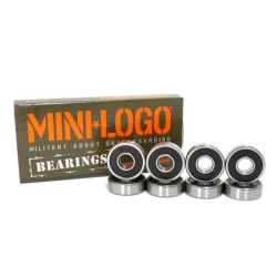 MINI LOGO BEARING ミニロゴ ベアリング PRECISION SKATE BEARINGS オイルタイプ スケートボード スケボー 2