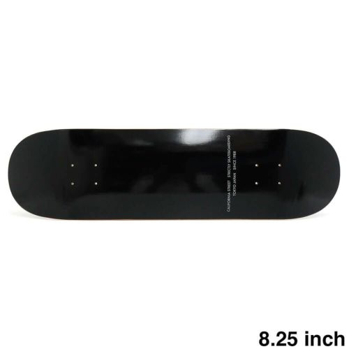 CALIFORNIA STREET DECK カリフォルニアストリート デッキ TEAM SIMPLE BLACK 8.25