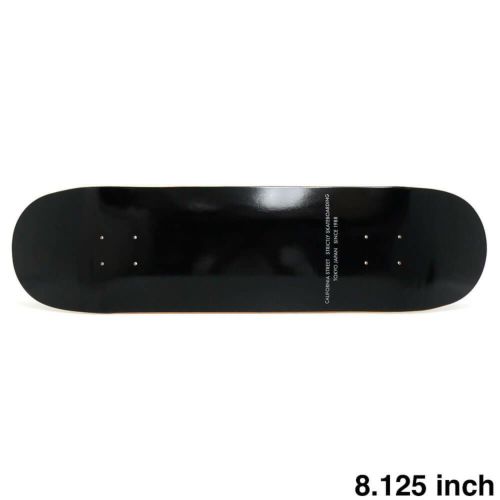 CALIFORNIA STREET DECK カリフォルニアストリート デッキ TEAM SIMPLE BLACK 8.125
