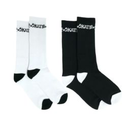 THRASHER SOCKS スラッシャー ソックス 靴下 2足セット SKATE AND DESTROY 