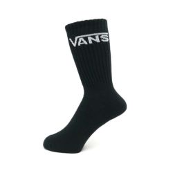 VANS SOCKS バンズ ソックス 靴下 CLASSIC CREW 黒 1