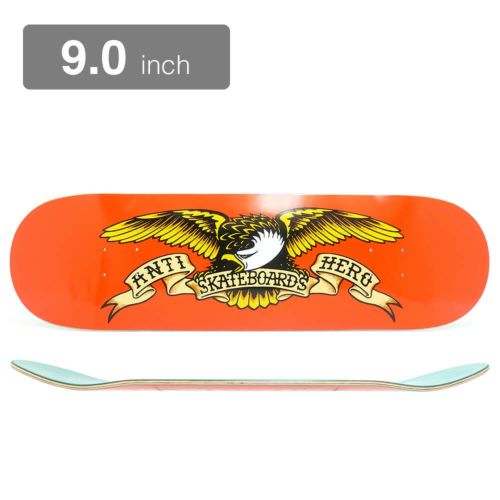 ANTIHERO DECK アンチヒーロー デッキ TEAM CLASSIC EAGLE ORANGE 9.0