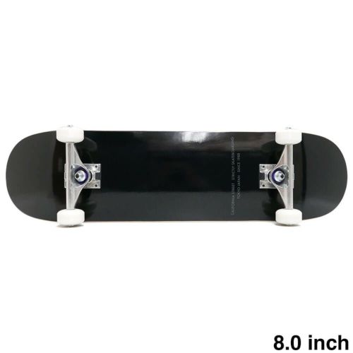CALIFORNIA STREET カリフォルニアストリート コンプリートセット（スケートボード完成品） SIMPLE BLACK 8.0 ブランク