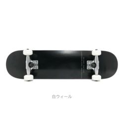 CALIFORNIA STREET カリフォルニアストリート コンプリートセット（スケートボード完成品）子供用 SIMPLE BLACK MINI 7.25 ブランク-1