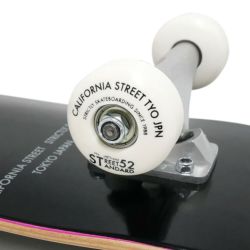 CALIFORNIA STREET カリフォルニアストリート コンプリートセット（スケートボード完成品）子供用 SIMPLE BLACK MINI 7.25 ブランク-2
