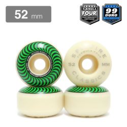 SPITFIRE WHEEL スピットファイヤー ウィール FORMULA FOUR (F4) CLASSIC 99D GREEN 52mm