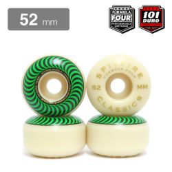 SPITFIRE WHEEL スピットファイヤー ウィール FORMULA FOUR (F4) CLASSIC 101D GREEN 52mm