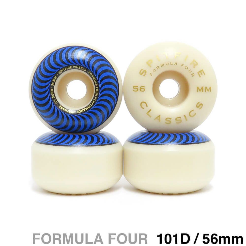 SPITFIRE WHEEL スピットファイヤー ウィール FORMULA FOUR (F4) CLASSIC 101D BLUE 56mm