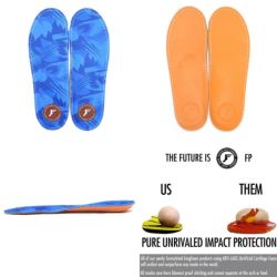 FOOTPRINT INSOLE フットプリント インソール KINGFOAM ORTHOTIC LOW PROFILE BLUE CAMO 1