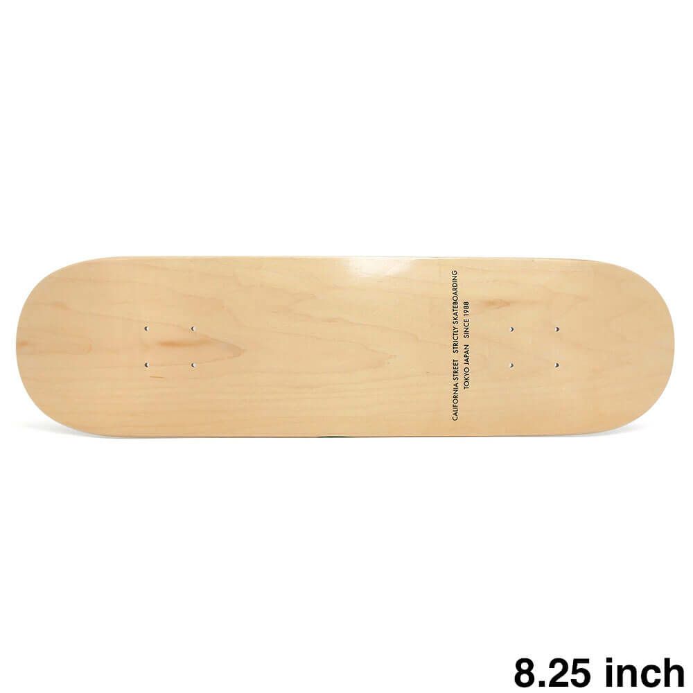 CALIFORNIA STREET DECK カリフォルニアストリート デッキ TEAM SIMPLE CLEAR 8.25