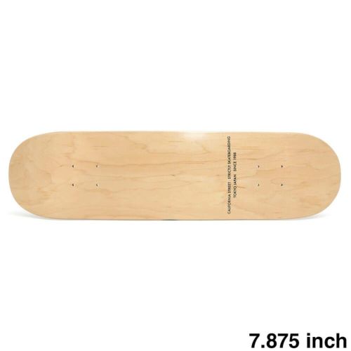 CALIFORNIA STREET DECK カリフォルニアストリート デッキ TEAM SIMPLE CLEAR 7.875