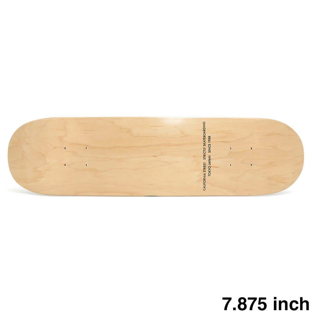 CALIFORNIA STREET DECK カリフォルニアストリート デッキ TEAM SIMPLE CLEAR 7.875
