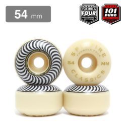 SPITFIRE WHEEL スピットファイヤー ウィール FORMULA FOUR (F4) CLASSIC 101D SILVER 54mm