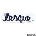 LESQUE DECK レスケ デッキ TEAM LOGO WHITE/NAVY 8.25