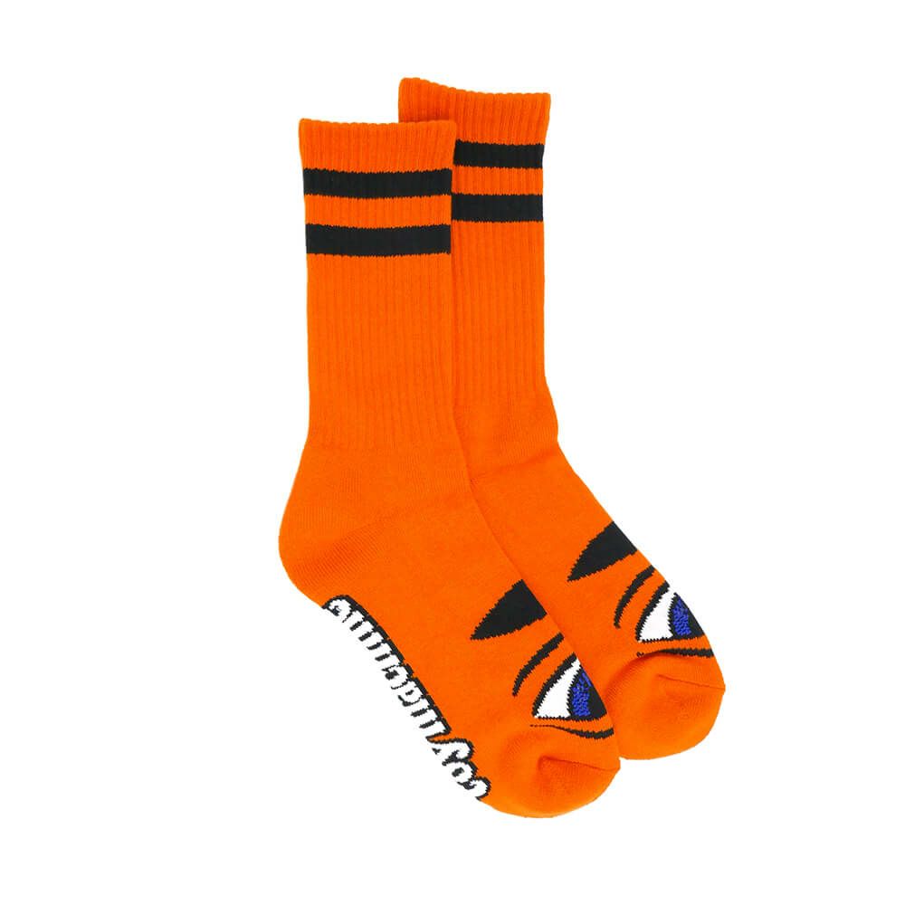 TOY MACHINE SOCKS トイマシーン ソックス 靴下 SECT EYE ORANGE 3