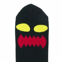 TOY MACHINE SOCKS トイマシーン ソックス 靴下 MONSTER FACE BLACK 4