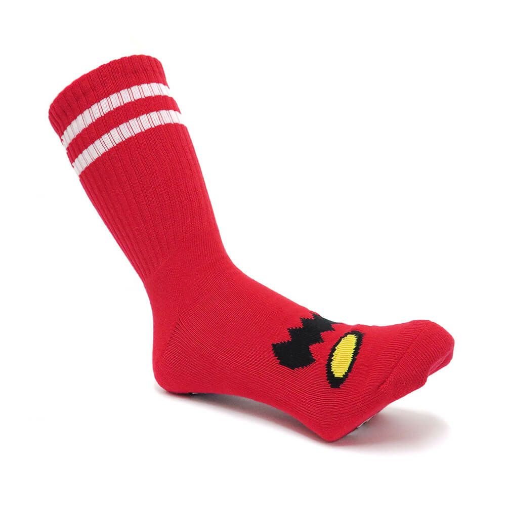 TOY MACHINE SOCKS トイマシーン ソックス 靴下 MONSTER FACE RED 