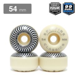 SPITFIRE WHEEL スピットファイヤー ウィール FORMULA FOUR (F4) CLASSIC 99D SILVER 54mm