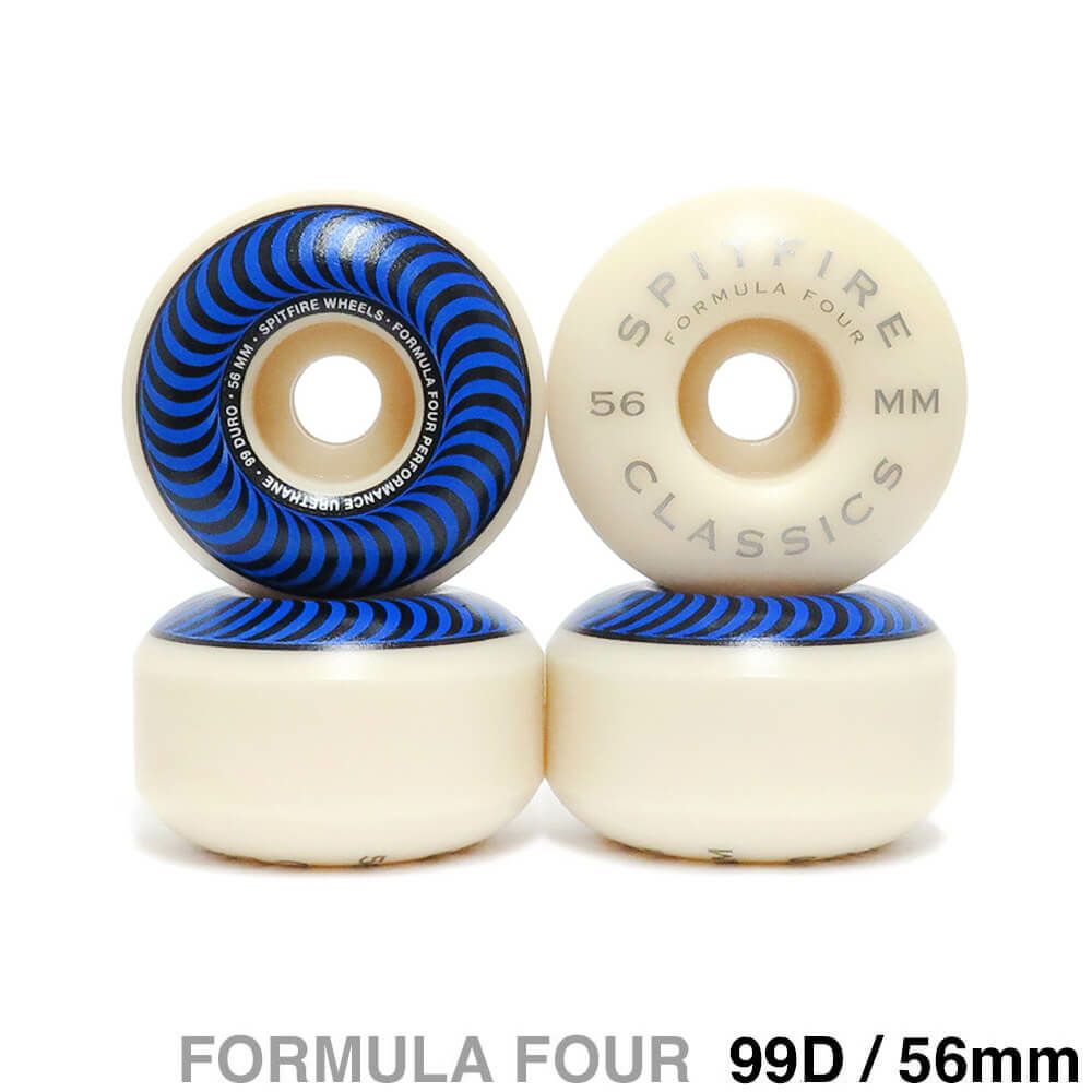SPITFIRE WHEEL スピットファイヤー ウィール FORMULA FOUR (F4) CLASSIC 99D BLUE 56mm