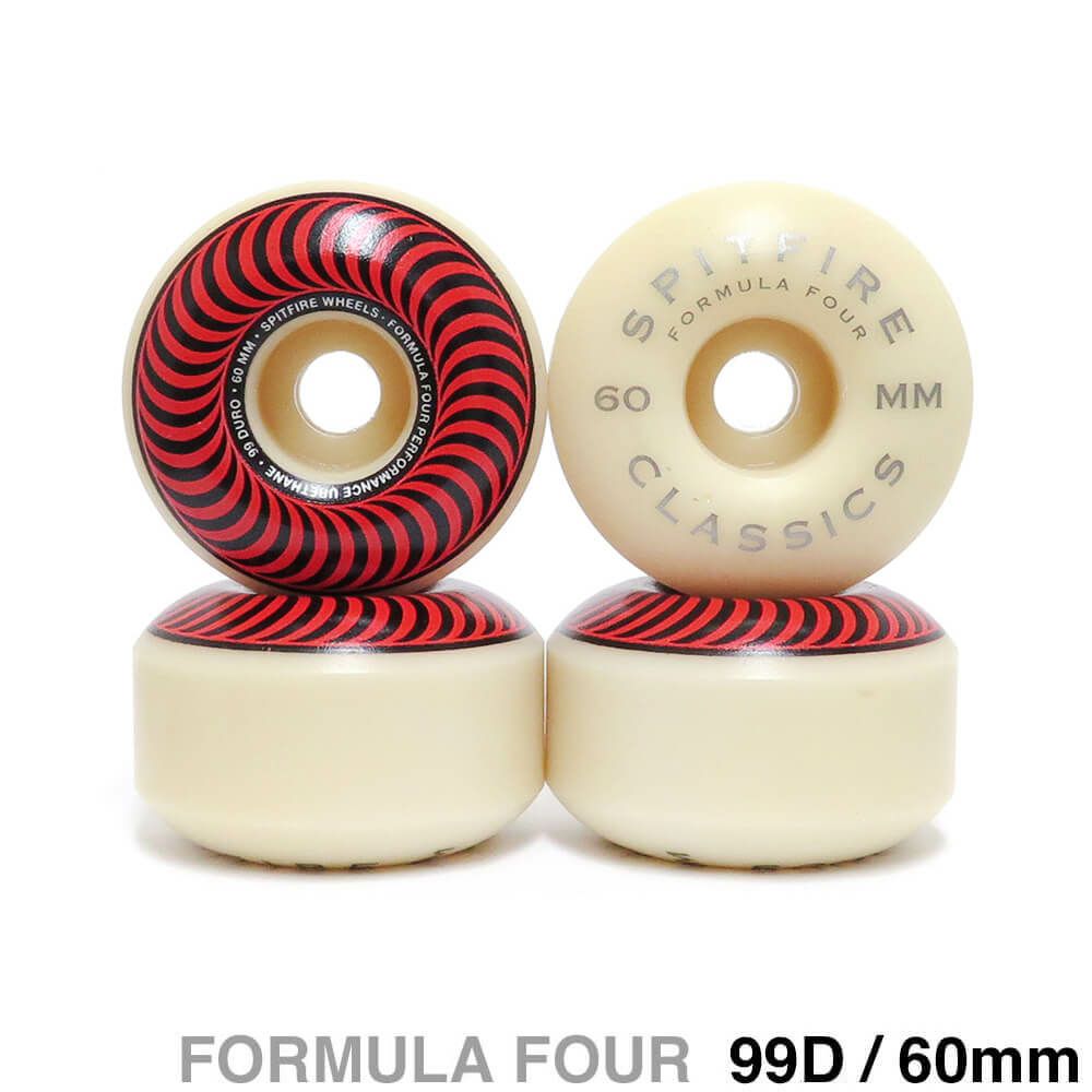 SPITFIRE WHEEL スピットファイヤー ウィール FORMULA FOUR (F4) CLASSIC 99D RED/BRONZE 60mm