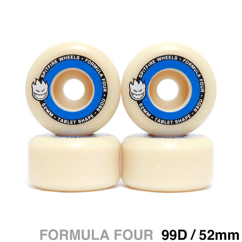 SPITFIRE WHEEL スピットファイヤー ウィール FORMULA FOUR (F4) TABLETS 99D 52mm