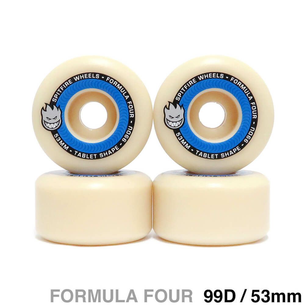 SPITFIRE WHEEL スピットファイヤー ウィール FORMULA FOUR (F4) TABLETS 99D 53mm