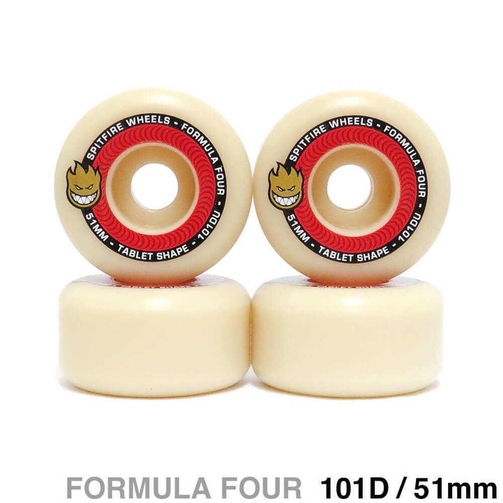 SPITFIRE WHEEL スピットファイヤー ウィール FORMULA FOUR (F4) TABLETS 101D 51mm