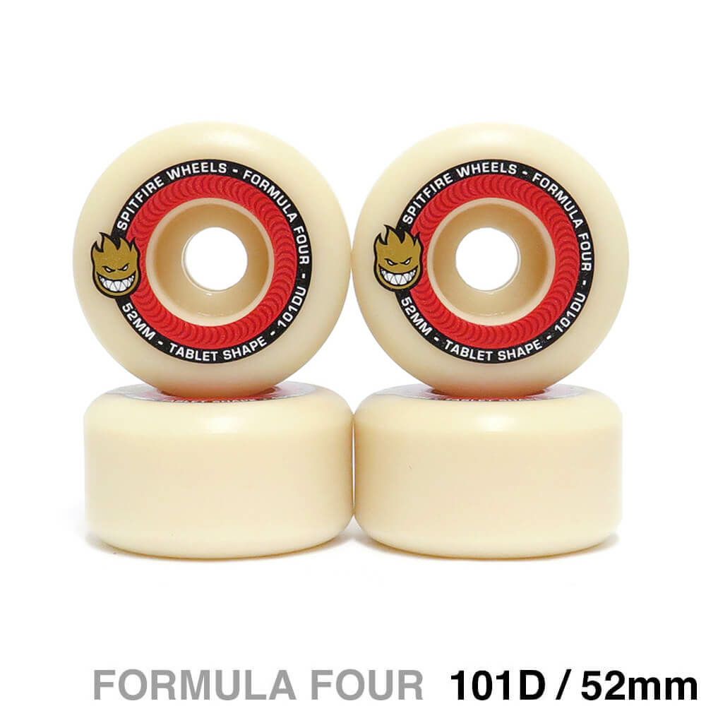 SPITFIRE WHEEL スピットファイヤー ウィール FORMULA FOUR (F4) TABLETS 101D 52mm