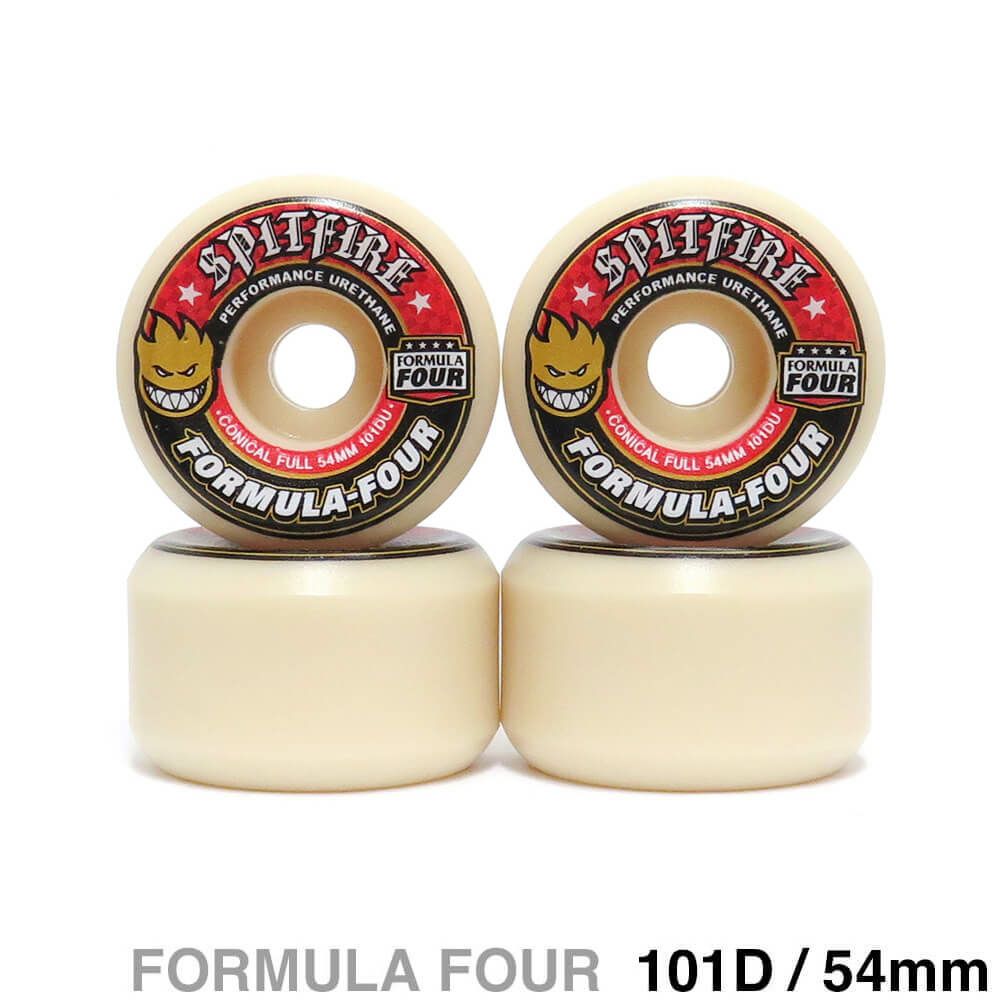 SPITFIRE WHEEL スピットファイヤー ウィール FORMULA FOUR (F4) CONICAL FULL 101D 54mm