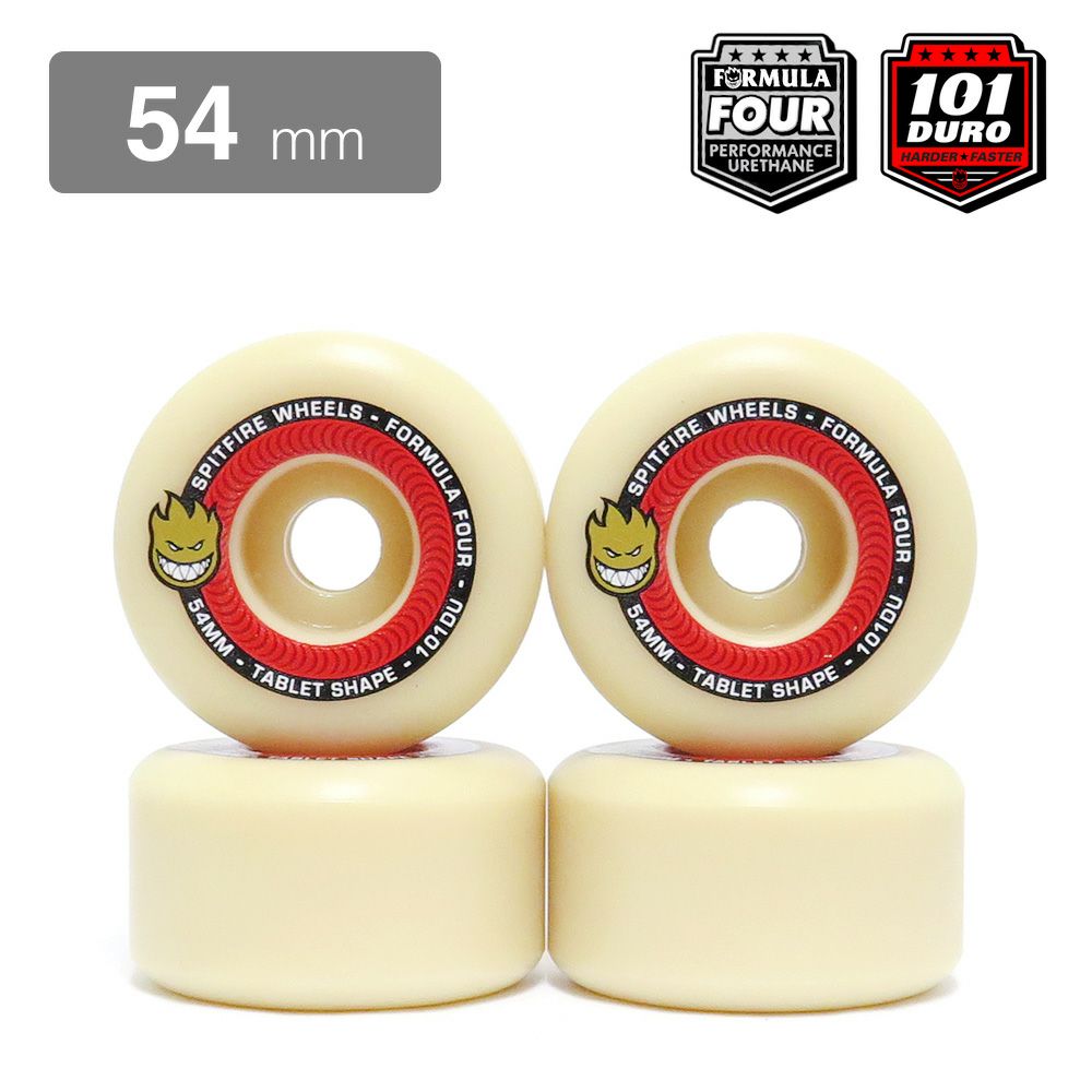 SPITFIRE WHEEL スピットファイヤー ウィール FORMULA FOUR (F4) TABLETS 101D 54mm