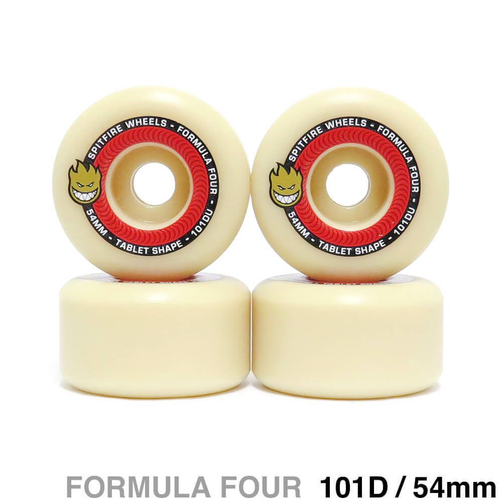 SPITFIRE WHEEL スピットファイヤー ウィール FORMULA FOUR (F4) TABLETS 101D 54mm