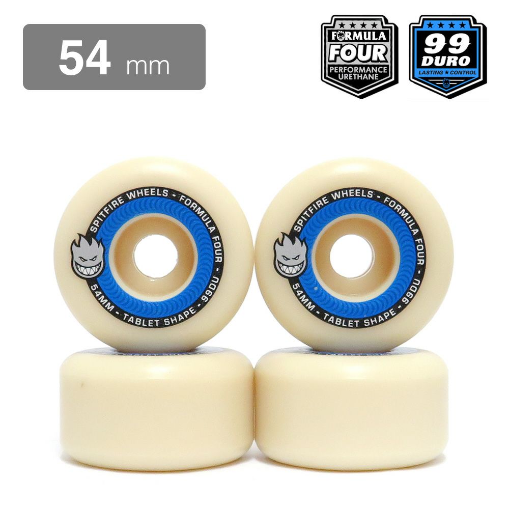 SPITFIRE WHEEL スピットファイヤー ウィール FORMULA FOUR (F4) TABLETS 99D 54mm