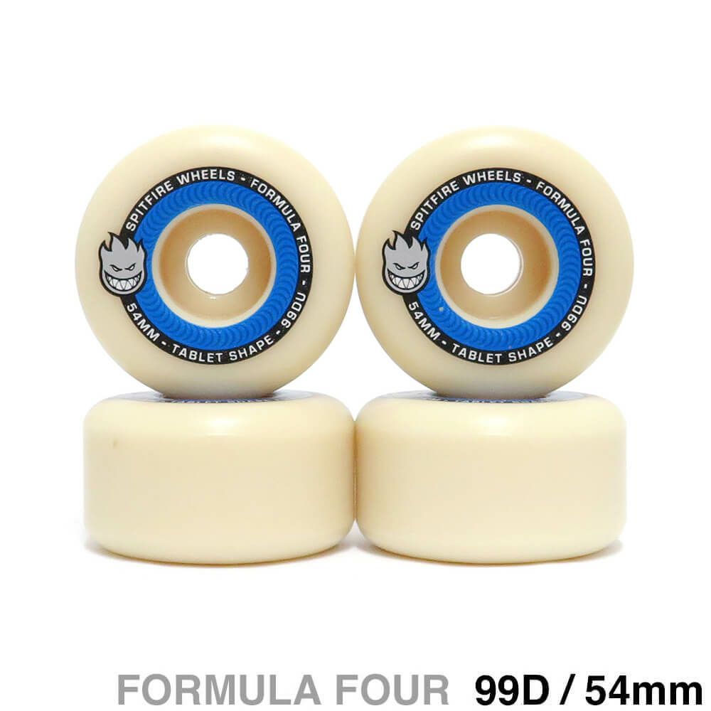 SPITFIRE WHEEL スピットファイヤー ウィール FORMULA FOUR (F4) TABLETS 99D 54mm