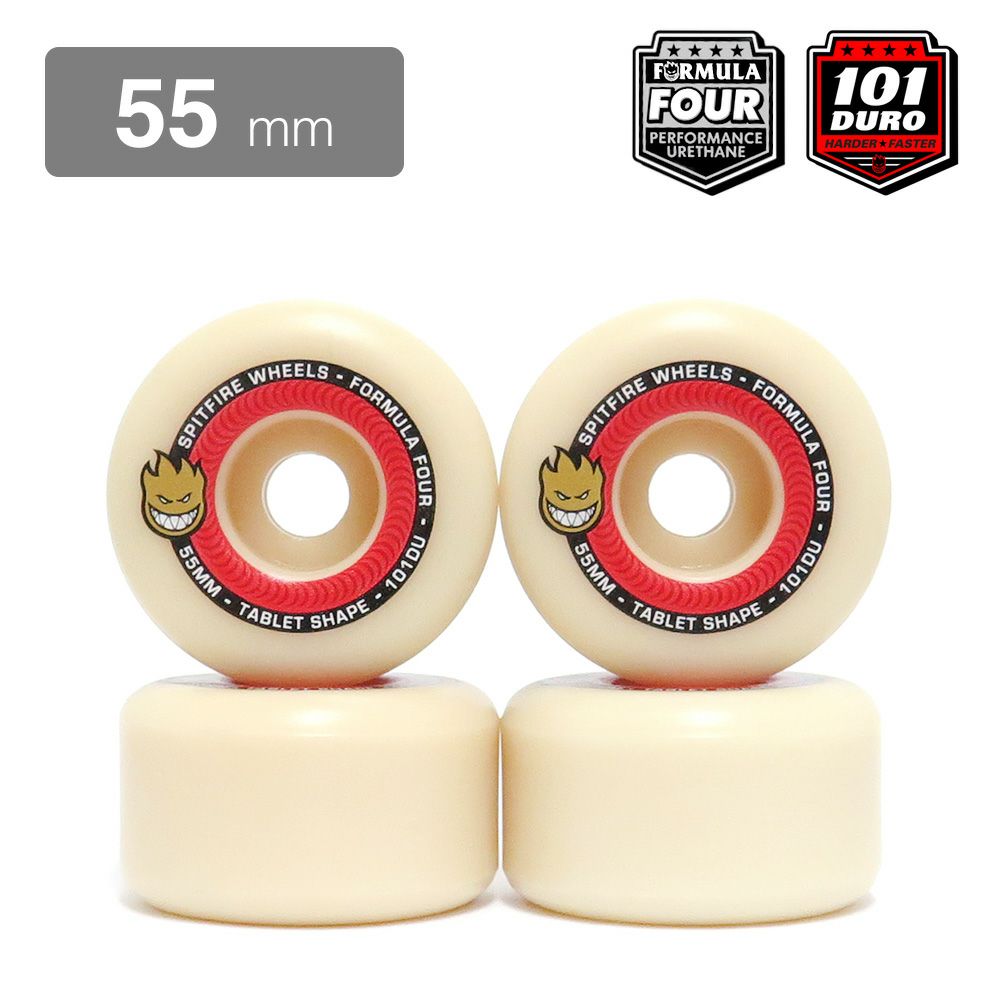 SPITFIRE WHEEL スピットファイヤー ウィール FORMULA FOUR (F4) TABLETS 101D 55mm