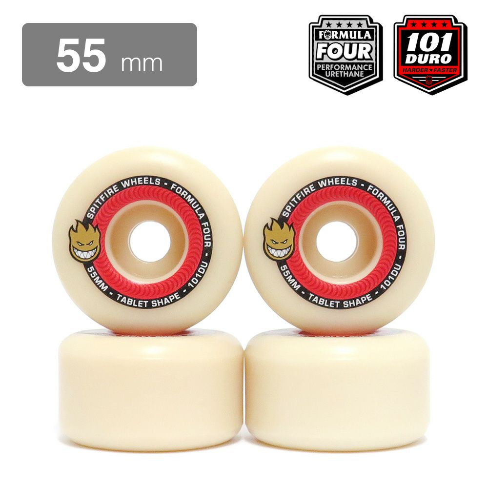 SPITFIRE WHEEL スピットファイヤー ウィール FORMULA FOUR (F4) TABLETS 101D 55mm