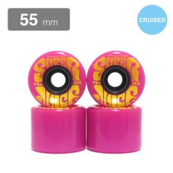 クルージング用 OJ SOFT WHEEL オージェー ソフトウィール MINI SUPER JUICE ピンク 55mm