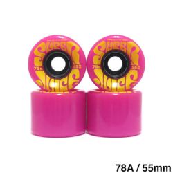 クルージング用 OJ SOFT WHEEL オージェー ソフトウィール MINI SUPER JUICE ピンク 55mm