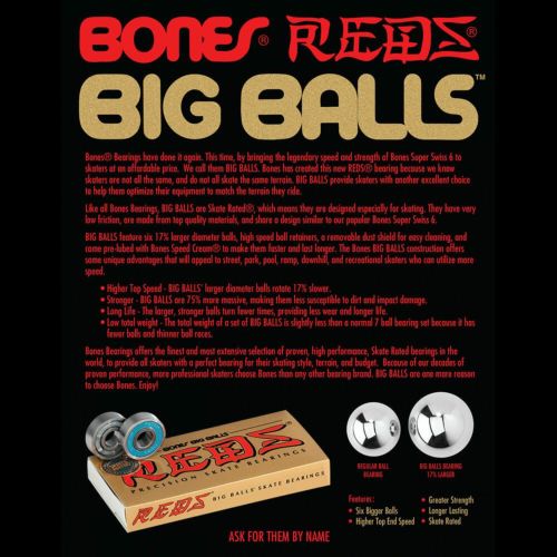 BONES BEARING ボーンズ ベアリング REDS BIG BALLS 4