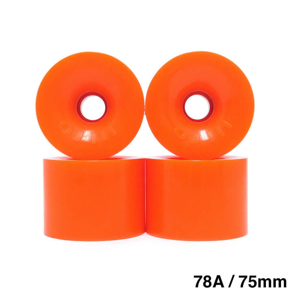 クルージング用 OJ SOFT WHEEL オージェー ソフトウィール THUNDER JUICE オレンジ 75mm
