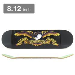 ANTIHERO DECK アンチヒーロー デッキ TEAM CLASSIC EAGLE BLACK 8.12