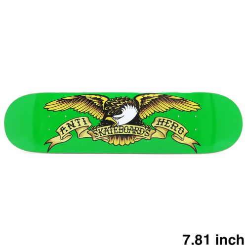 ANTIHERO DECK アンチヒーロー デッキ TEAM CLASSIC EAGLE GREEN 7.81