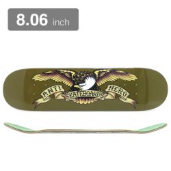 ANTIHERO DECK アンチヒーロー デッキ TEAM CLASSIC EAGLE BROWN 8.06