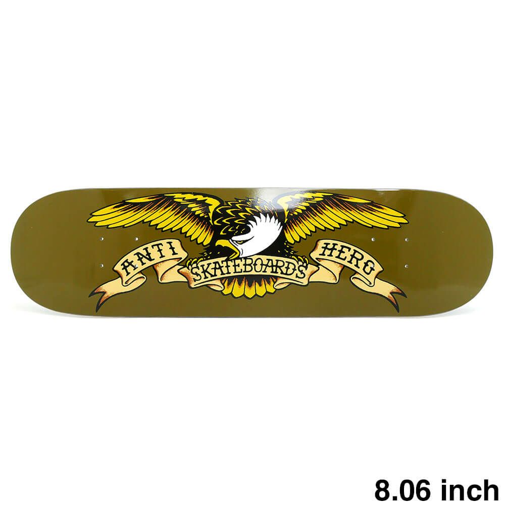 ANTIHERO DECK アンチヒーロー デッキ TEAM CLASSIC EAGLE BROWN 8.06