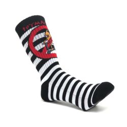 TOY MACHINE SOCKS トイマシーン ソックス 靴下 NO SCOOTER BLACK/WHITE 