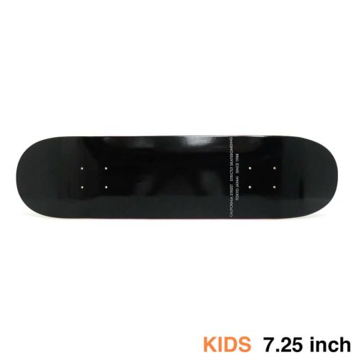 CALIFORNIA STREET DECK カリフォルニアストリート デッキ（子供用） TEAM SIMPLE BLACK MINI 7.25 スケートボード スケボー