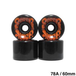 クルージング用 OJ SOFT WHEEL オージェー ソフトウィール SUPER JUICE 黒 60mm