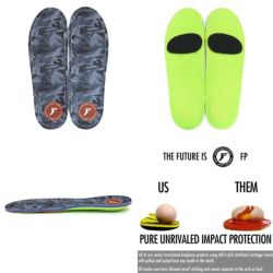 FOOTPRINT INSOLE フットプリント インソール KINGFOAM GAME CHANGERS DARK GREY CAMO 1