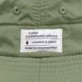 COLOR COMMUNICATIONS HAT カラーコミュニケーションズ ハット COTTON TAG BOONIE NYLON OLIVE 4